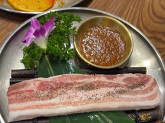 -明洞阿姨·韩式酱蟹烤肉·创意料理(三元桥店)