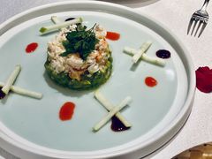 阿拉斯加帝王蟹肉沙拉-Golden Lily河内巴黎法越料理餐厅(建国西路店)