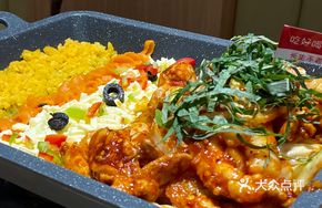 Double Cheese Iron Plate Chicken