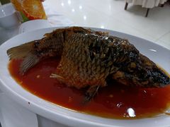 罾蹦鲤鱼-红旗饭庄
