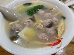 生汆丸子汤-子午路张记肉夹馍(小寨西路店)