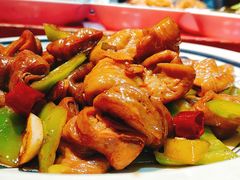 尖椒肥肠-蓝田九大碗民俗食府(蓝田店)