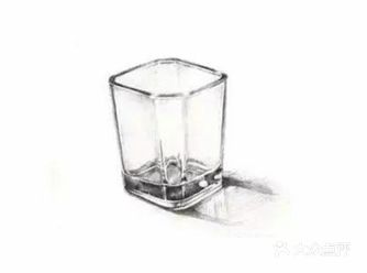 素描的杯子也可以很精致