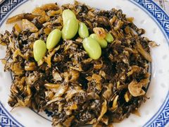 雪菜炒毛豆-同得兴 Since·1995 传统苏式面馆(十全街店)