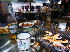 自助取餐区-马路牙子地桌烤肉(工体店)