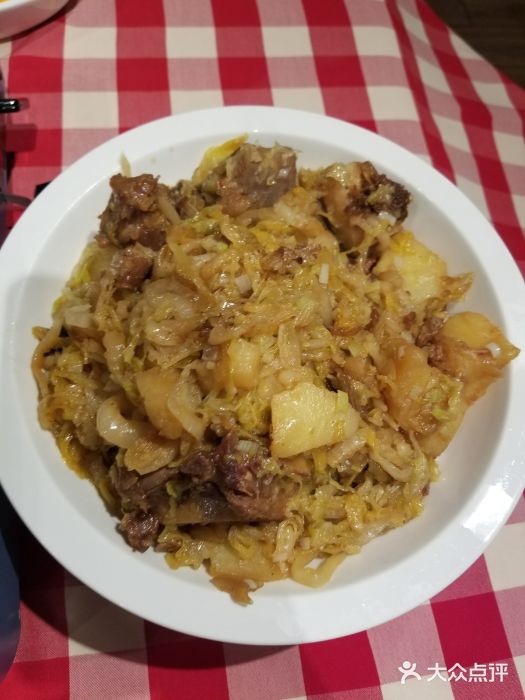 西贝莜面村(汇智国际商业中心店)猪大骨炖酸菜图片