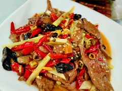泡椒猪肝-笑红饭庄