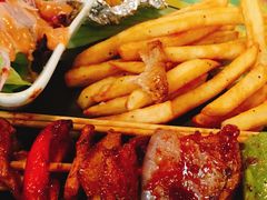 牛肉培根汉堡-遇见西木美式餐厅(体育路店)