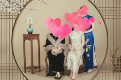 -时光纪亲子全家福照相馆(静安店母女写真父母纪念照)