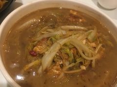 娃娃菜粉丝荷包蛋-赛百味(仙林金鹰店)