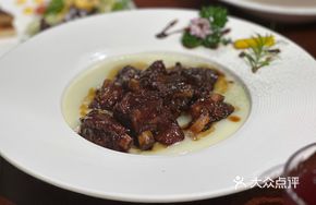 意大利黑醋肋排奶麻薯