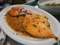 葱姜梭子蟹-大金山酒店