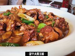 带鸡腰未婚成年鸡-山沟沟羊小馆&烤全羊羊肉汤(麦岛店)