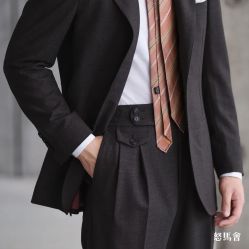 -怒马会 全麻衬西装高级定制