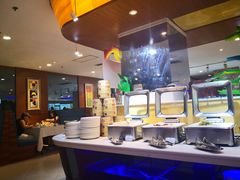 自助取餐区-青岛蓝海大饭店·爱琴海自助餐厅(崂山店)