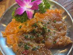 -明洞阿姨·韩式酱蟹烤肉·创意料理(三元桥店)