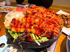 烤鳗鱼-青瓦餐厅·生鱼片·韩园烤肉(西塔店)