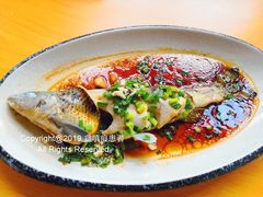 葱油竹鱼-万景饭店·鱼街农家菜