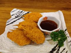 吉列黄金酥香蟹钳-桃太郎创作料理(大坪店)