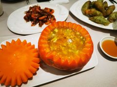 南瓜蟹粉玉米羹-光明邨大酒家(汇阳广场店)