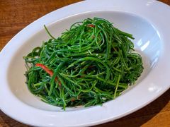 凉拌沙葱-锡林河饭店