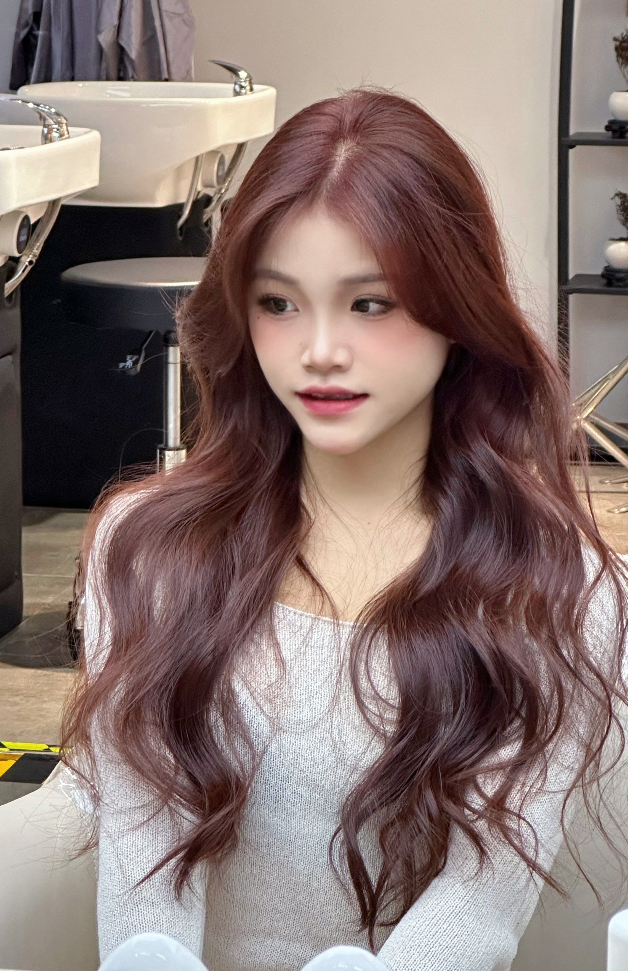 粉棕色头发,满满少女心