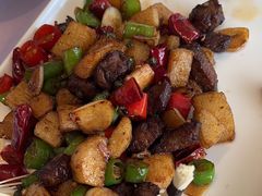 香爆小牛肉粒-大蓉和(一品天下店)