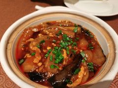 鱼香茄子煲-东方明珠老上海8号餐厅(东方明珠广播电视塔店)