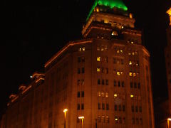 和平饭店北楼夜景-上海和平饭店 Fairmont Peace Hotel