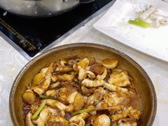 铜盘焗鱼-源港渔村-中山脆肉鲩(博罗店)