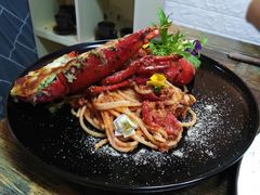 波士顿焗龙虾意面-吃饼人西餐(南开店)