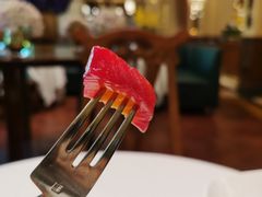 挪威烟熏三文鱼水晶黄瓜香槟奶油-福楼法餐厅FLO