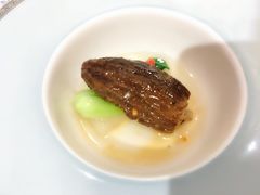 羊肚菌烧菜胆-程府宴-国宴(南长街·四合院店)