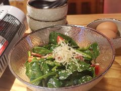 获奖的菠菜培根沙拉-有喜屋·日料·居酒屋(旭辉广场店)