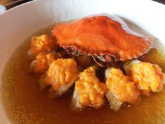 鸡油花雕蒸蟹-杭州西子湖四季酒店·金沙厅
