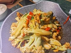 干锅有机花菜-姐夫的小菜(新中关购物中心店)