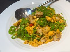 碎鸡蛋炒扇贝肉-来哥菜馆·大厨烹小鲜