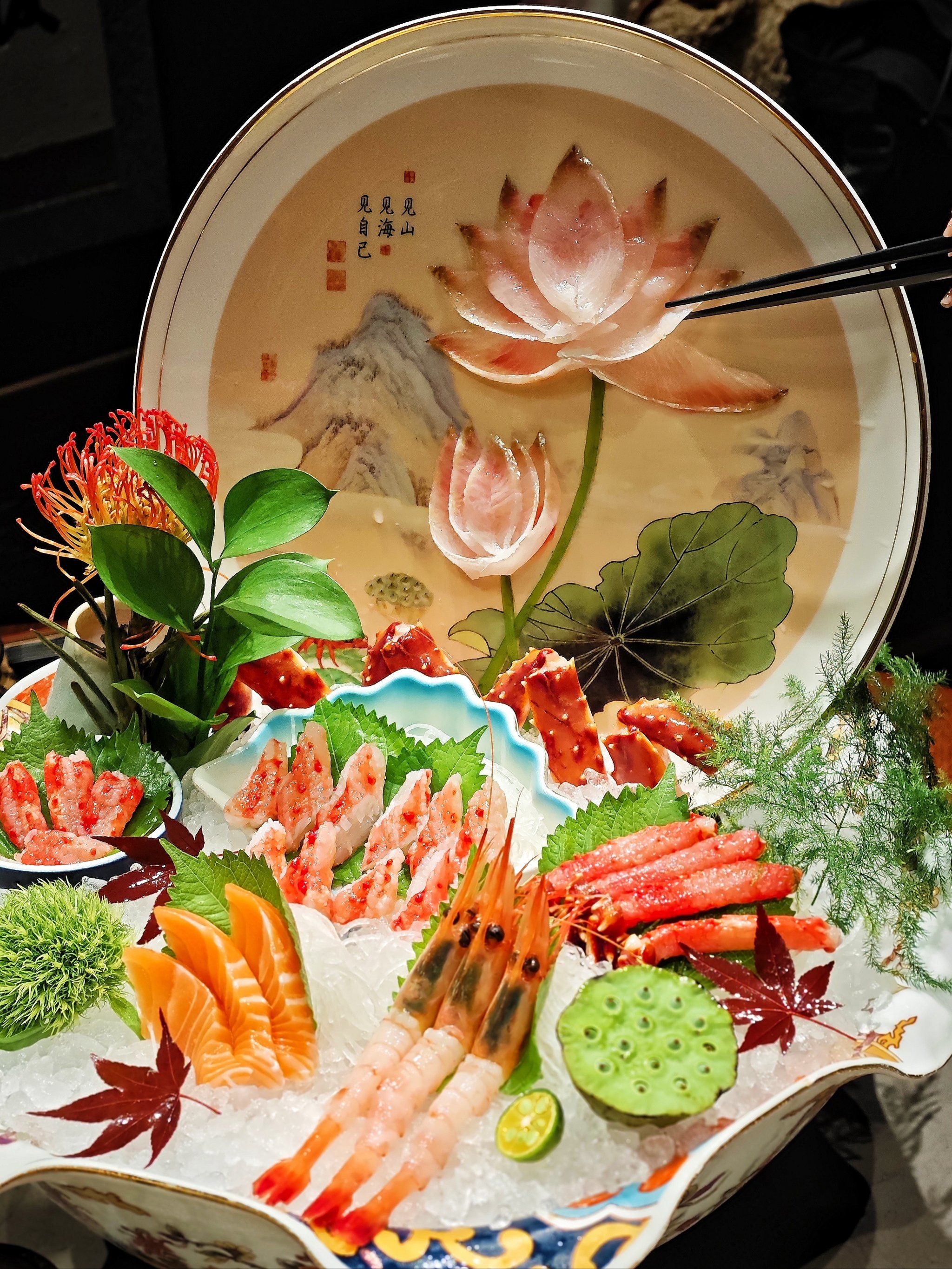 蟹道|漂亮饭天花板,在美学菜中寻味帝王蟹🦀