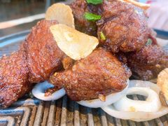青芥香蒜牛肉粒-唐廊烤鸭店(工体店)