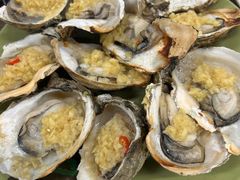 炭烧蒜蓉生蚝-贞姨美食·老字号海鲜大排档