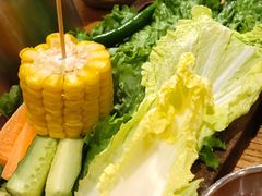 蔬菜拼盘-姜虎东白丁烤肉(虹桥天地店)