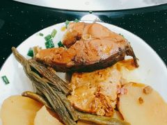 -北京龙庆四季香农家饭庄·灶台鱼·碳烤虹鳟鱼(龙庆峡店)