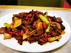 孜然牛肉-川人川菜馆·小龙虾·鲜虾现做(黄山路店)