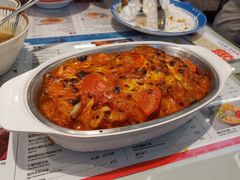 鲜茄带骨猪排焗饭-敏华冰厅(平安金融中心店)
