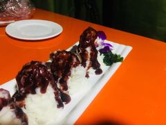 蓝莓山药-胖太太四川麻辣排骨串(镇江路分店)