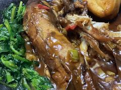 葱烧河豚配油条-唐廊烤鸭店(工体店)