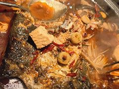-探鱼·鲜青椒爽麻烤鱼(广州花都来又来店)