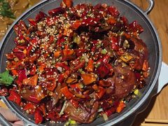 干锅鸭头-小俩口烧烤东北菜(双井店)