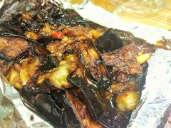 锡纸烤肉末茄子-辣椒炒肉(华城购物广场（四楼）店)