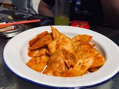 牛板筋-马路牙子地桌烤肉(工体店)